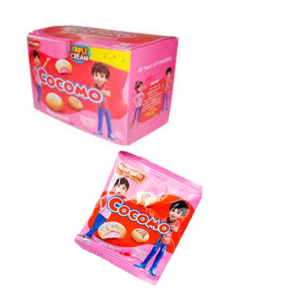 Bisconni Cocomo Tripple Strawberry Cream Filled (1x24)