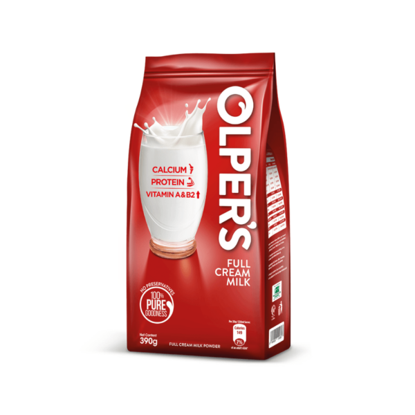 Olper's Full Cream Milk Powder Pouch 390g