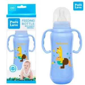 Pure Love Baby Feeding Bottle Coloured 280ml/9oz