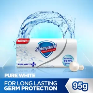 Safeguard Bath Soap Pure White 95gm